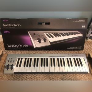 M-Audio KeyStudio 49 Key MIDI Keyboard Controller for Audio Production